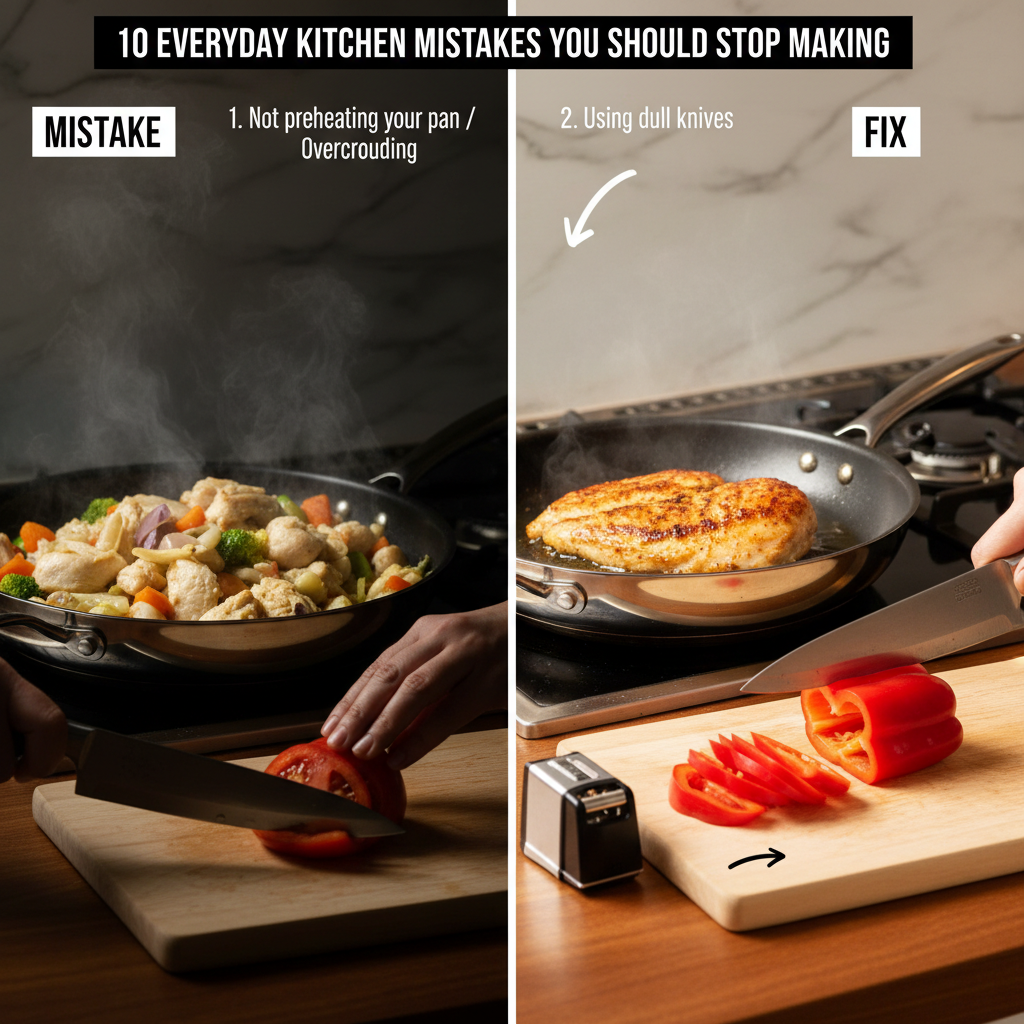 Firefly_Gemini Flash_10 Everyday Kitchen Mistakes You Should Stop Making 744294