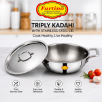 TRIPLY KADAHI WITH LID