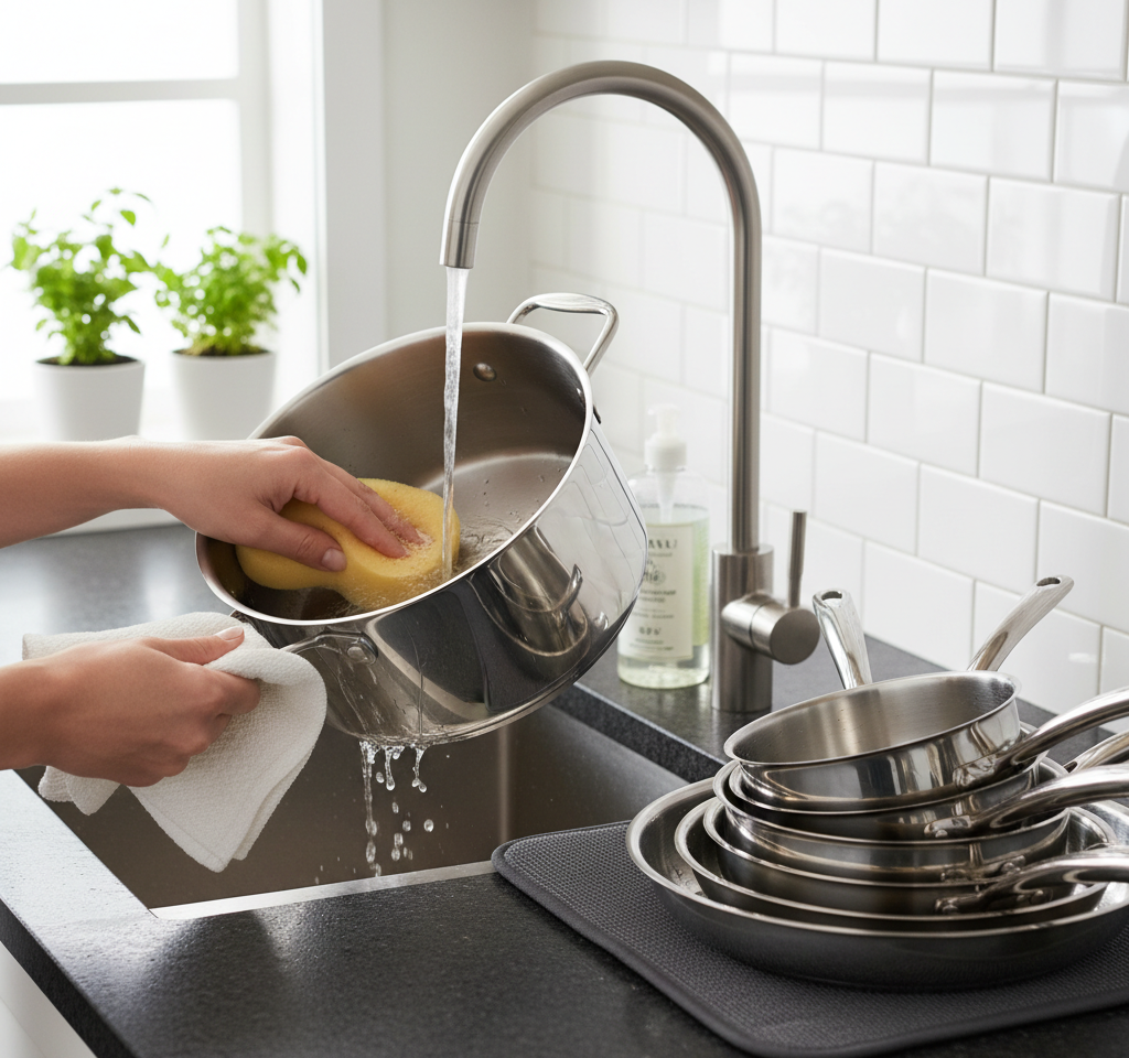 Firefly_Gemini Flash_Clean and Maintain Stainless Steel Cookware 464088