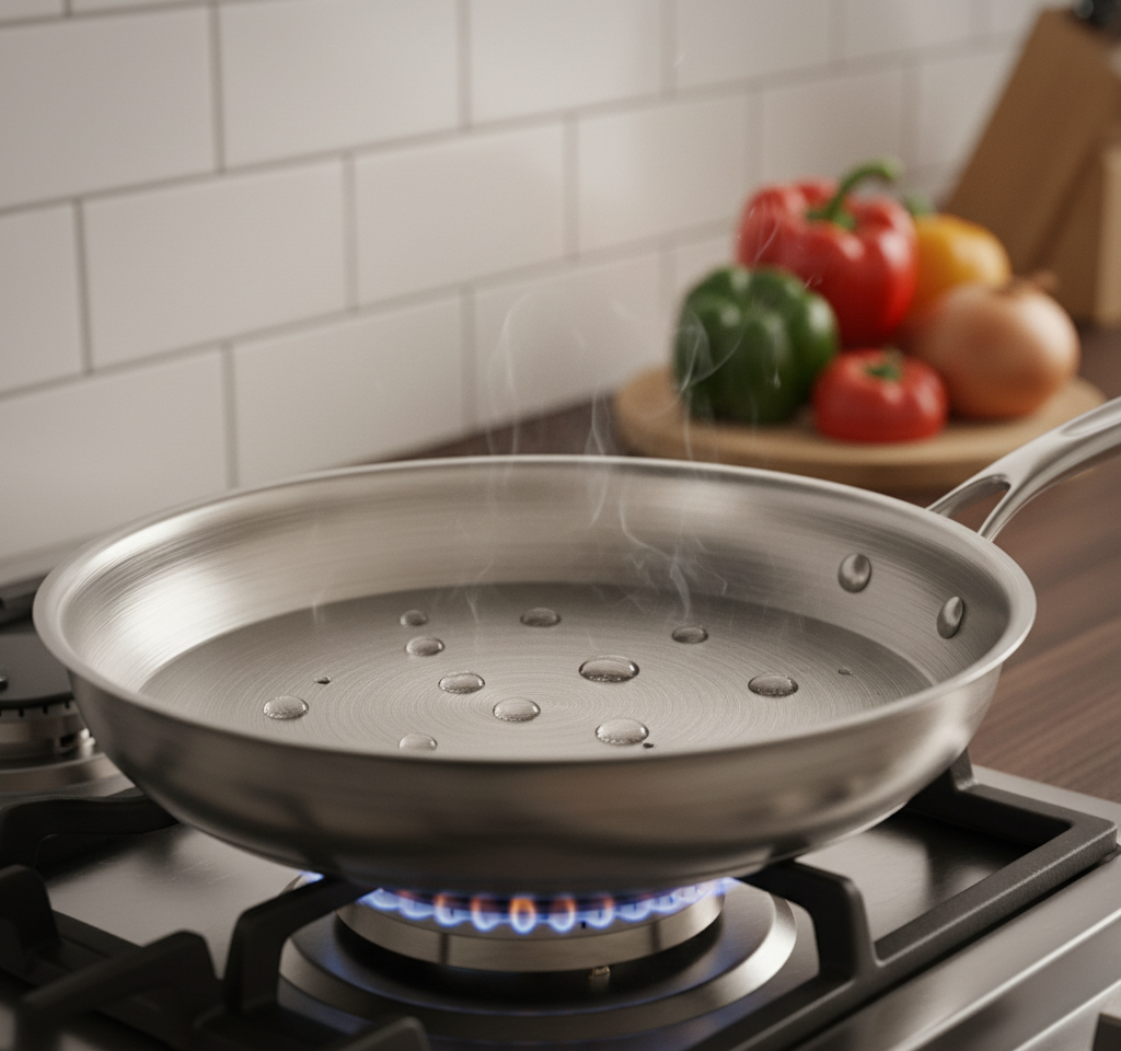 Firefly_Gemini Flash_Preheat Your Cookware for Even Cooking 560842