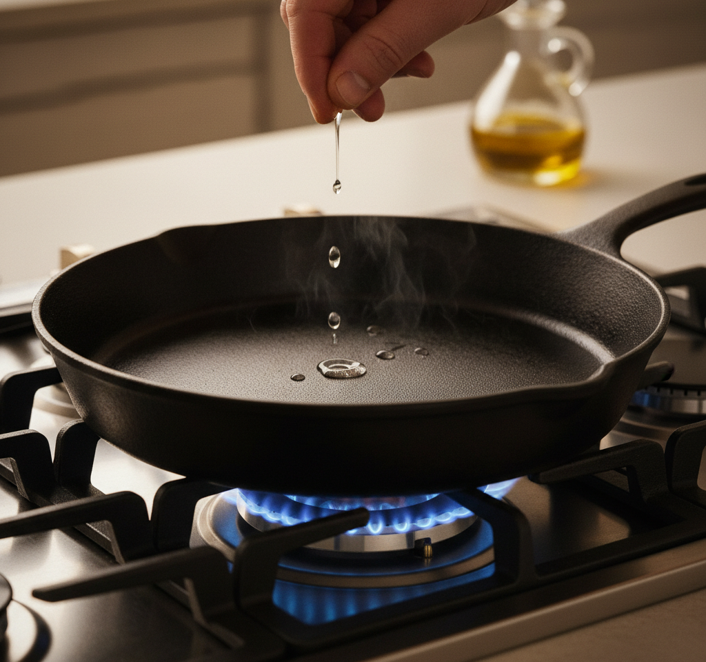 Firefly_Gemini Flash_Preheat Your Cookware for Even Cooking 561839